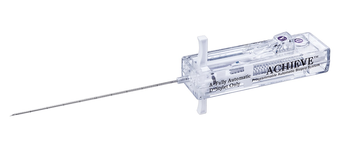 Agujas para biopsia: Aguja automática con coaxial achieve